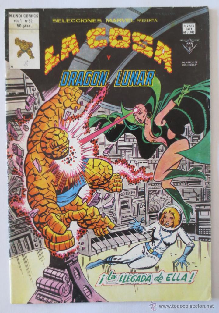 C&oacute;mics: LA COSA Y DRAGON LUNAR VOL 1 N&ordm; 52 VERTICE - Foto 1