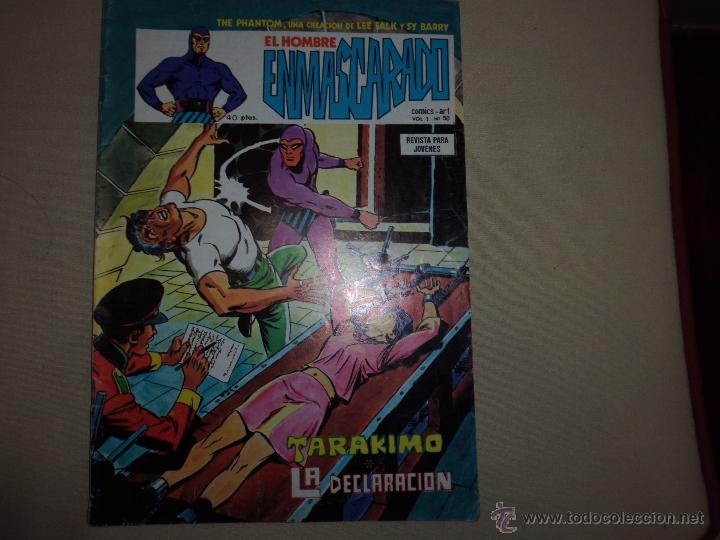 C&oacute;mics: EL HOMBRE ENMASCARADO N&ordm; 50 VERTICE - Foto 1