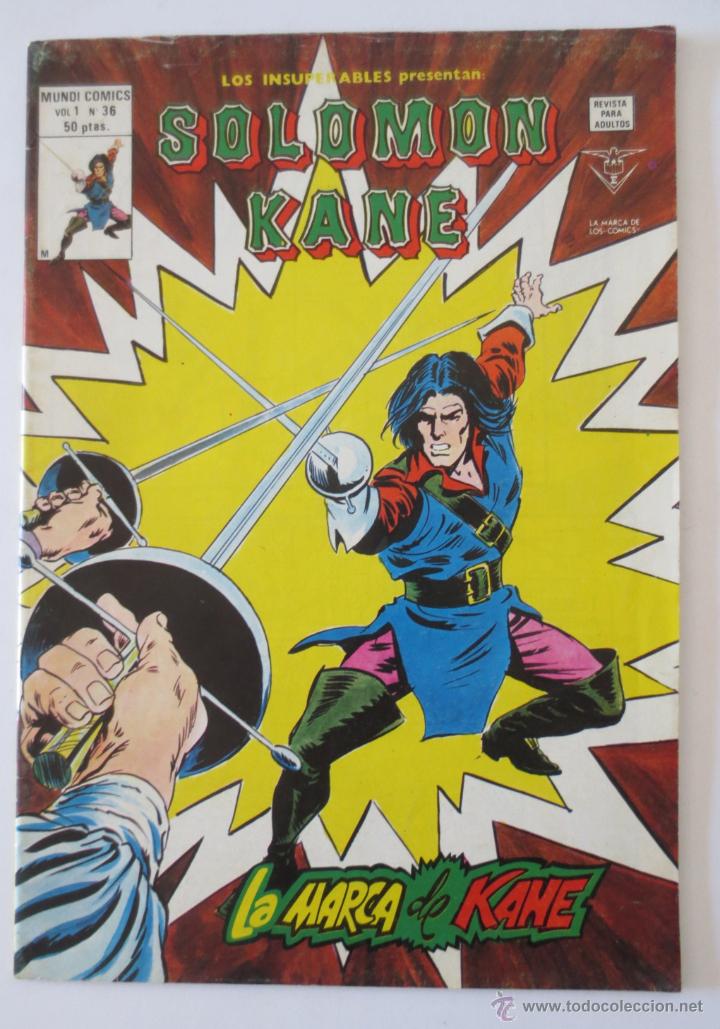 C&oacute;mics: SALOMON KANE VOL 1 N&ordm; 36 VERTICE - Foto 1