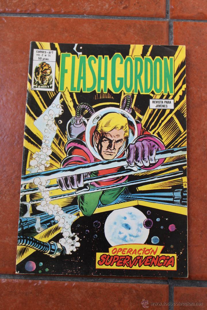 C&oacute;mics: FLASH GORDON V-2 N&ordm; 14: OPERACION SUPERVIVENCIA - Foto 1