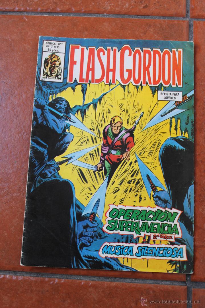 C&oacute;mics: FLASH GORDON V-2 N&ordm; 15: OPERACION SUPERVIVENCIA - Foto 1