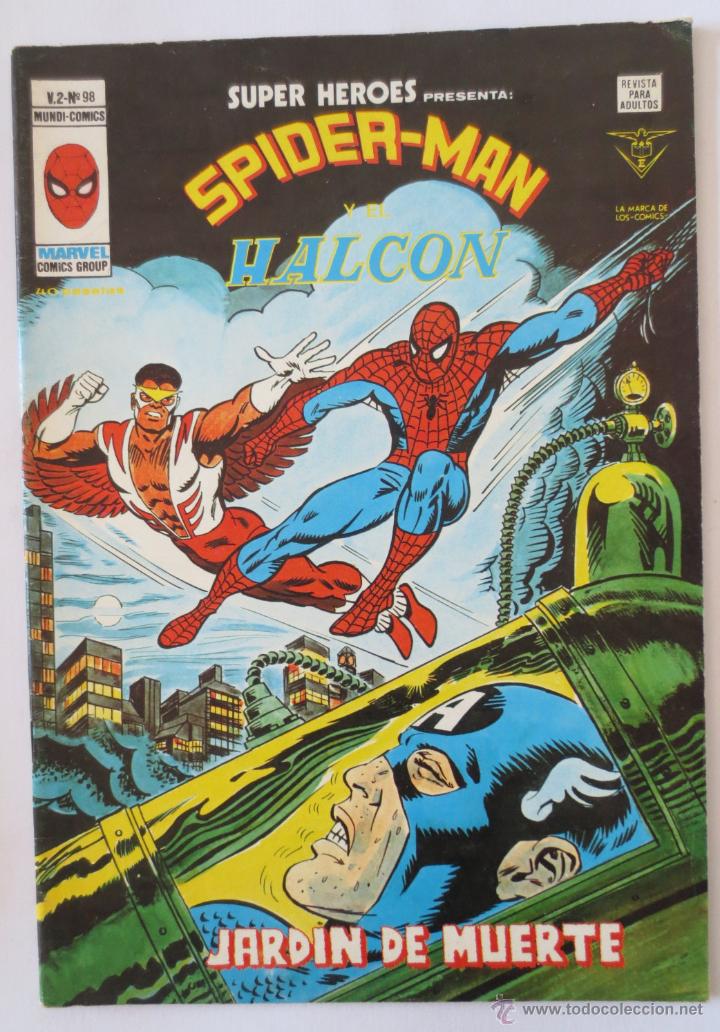 C&oacute;mics: SPIDERMAN Y EL HALCON VOL 2 N&ordm; 98 VERTICE - Foto 1