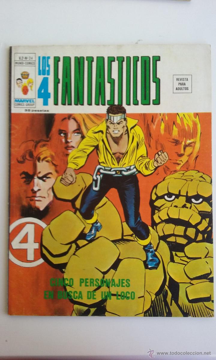 C&oacute;mics: VERTICE V2 LOS 4 FANTASTICOS N&ordm; 24. - Foto 1