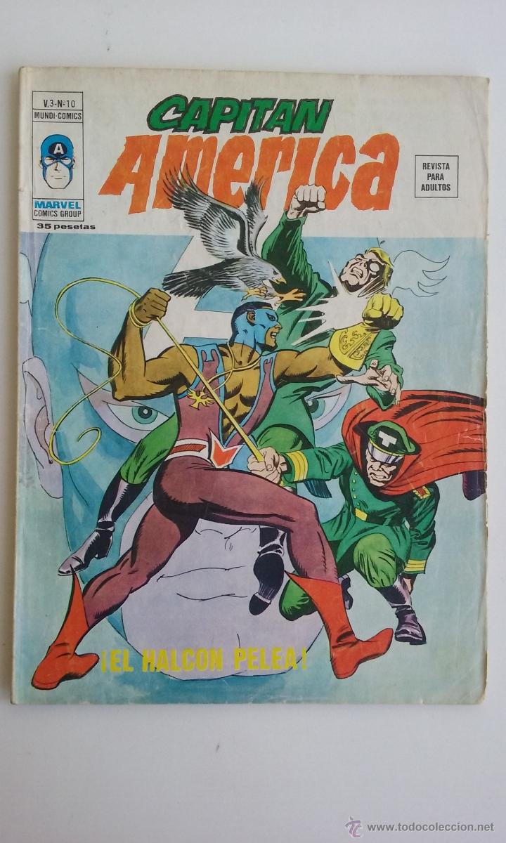 C&oacute;mics: VERTICE V2 CAPITAN AMERICA N&ordm;10. - Foto 1