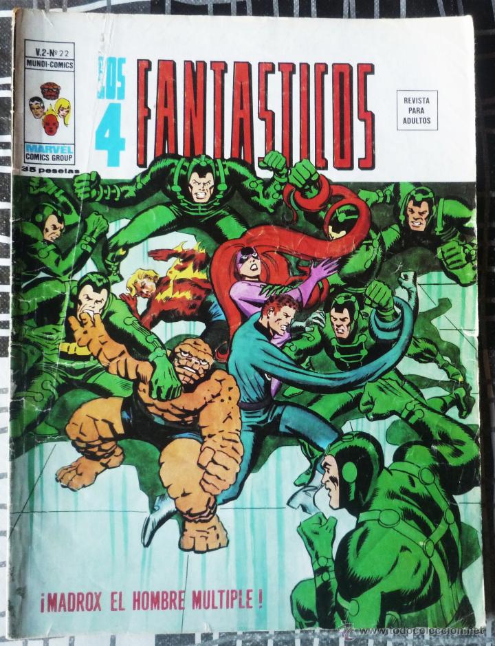C&oacute;mics: LOS 4 FANTASTICOS V.2  N&ordm; 22 - Foto 1