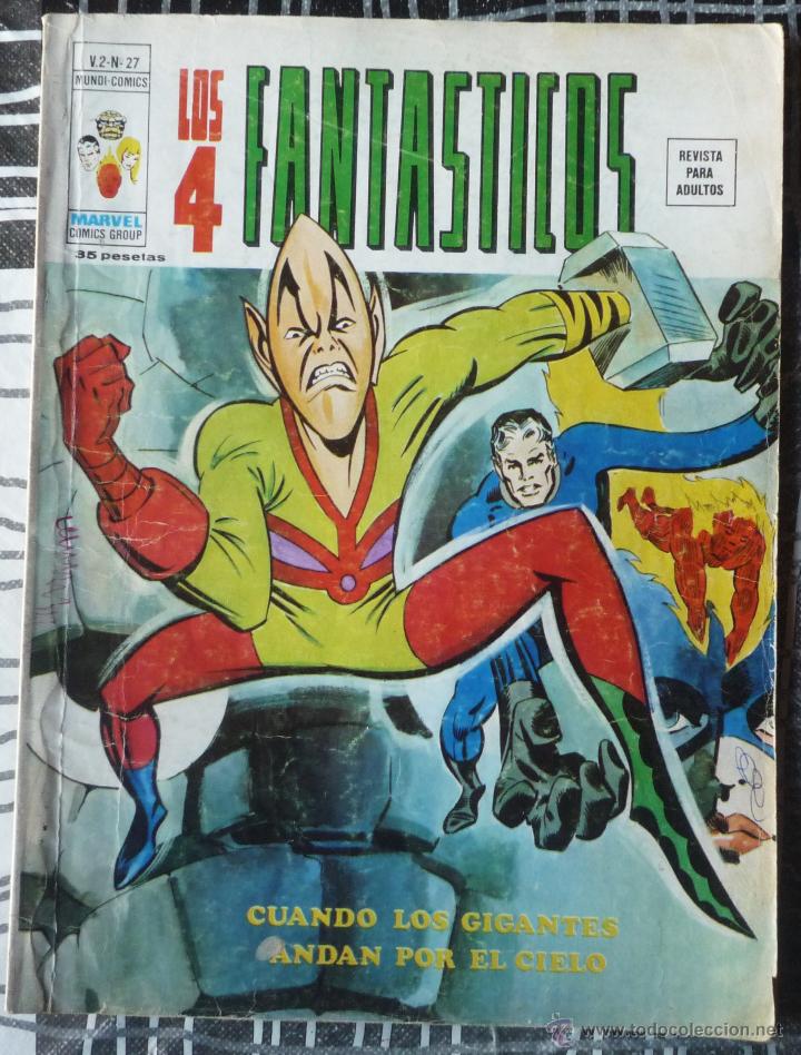 C&oacute;mics: LOS 4 FANTASTICOS V.2 N&ordm; 27 - Foto 1