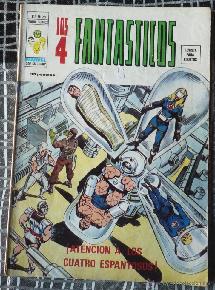 C&oacute;mics: LOS 4 FANTASTICOS V.2 N&ordm; 28 - Foto 1