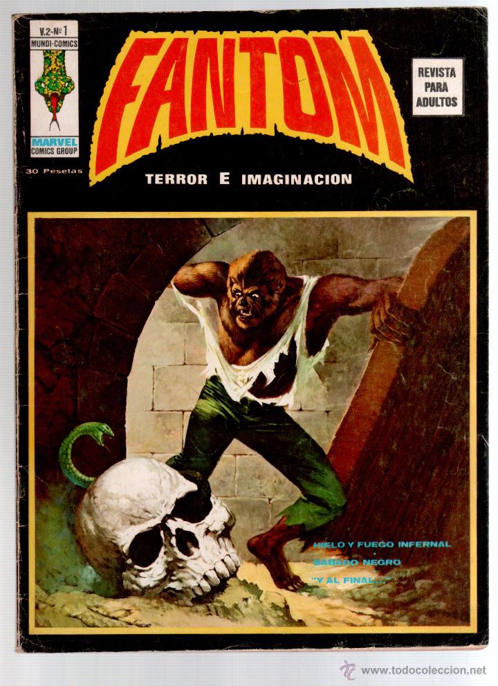 C&oacute;mics: Fantom V 2 n&ordm; 1 Vertice - Foto 1
