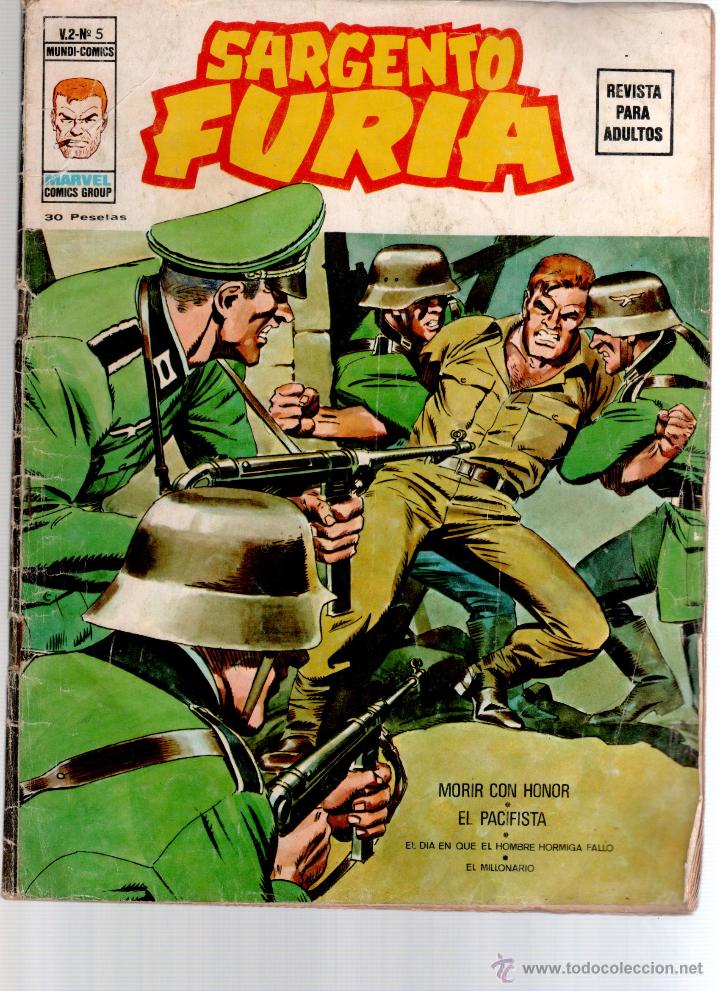 C&oacute;mics: Vertice v 2 n&ordm; 5 sargento furia morir con honor - Foto 1