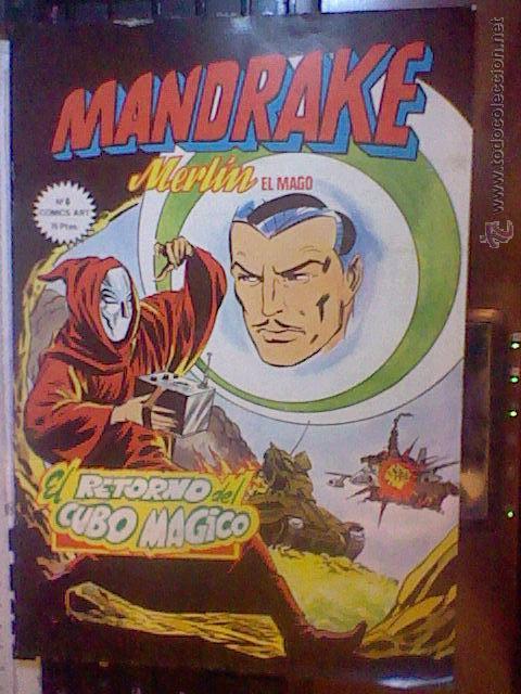 C&oacute;mics: VERTICE GRAPA MANDRAKE MERLIN EL MAGO N&ordm; 6 - Foto 1