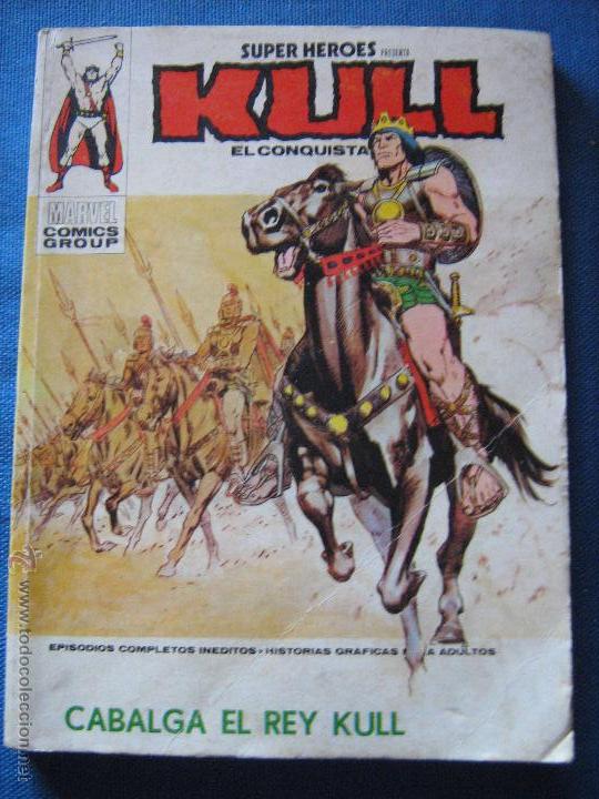 C&oacute;mics: EDICIONES VERTICE - SUPER HEROES N&ordm; 3 - CABALGA EL REY KULL - Foto 1