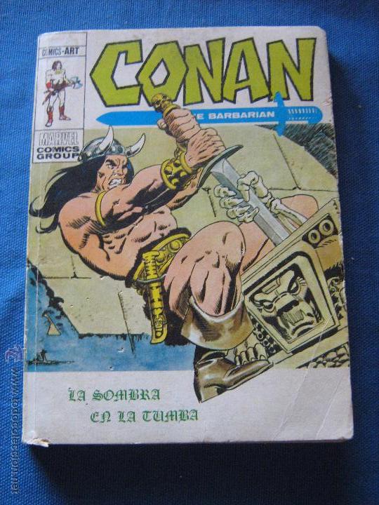 C&oacute;mics: CONAN - N&ordm; 16 - LA SOMBRA EN LA TUMBA - EDICIONES VERTICE - Foto 1