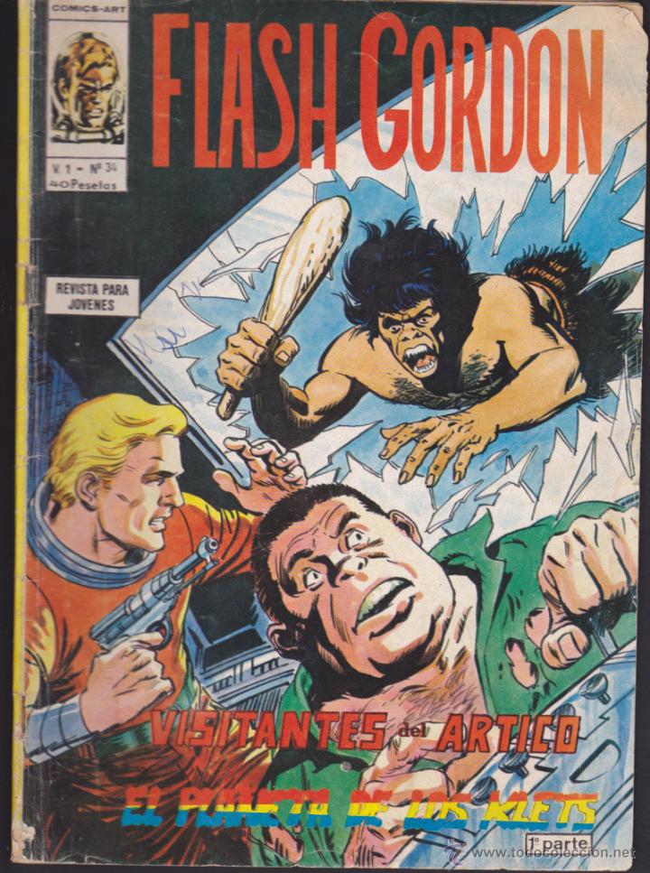 C&oacute;mics: COMIC COLECCION FLASH GORDON VOL.1 N&ordm; 34 - Foto 1