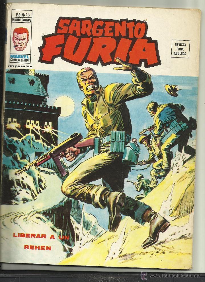 C&oacute;mics: SARGENTO FURIA V2 N&ordm; 13 - Foto 1