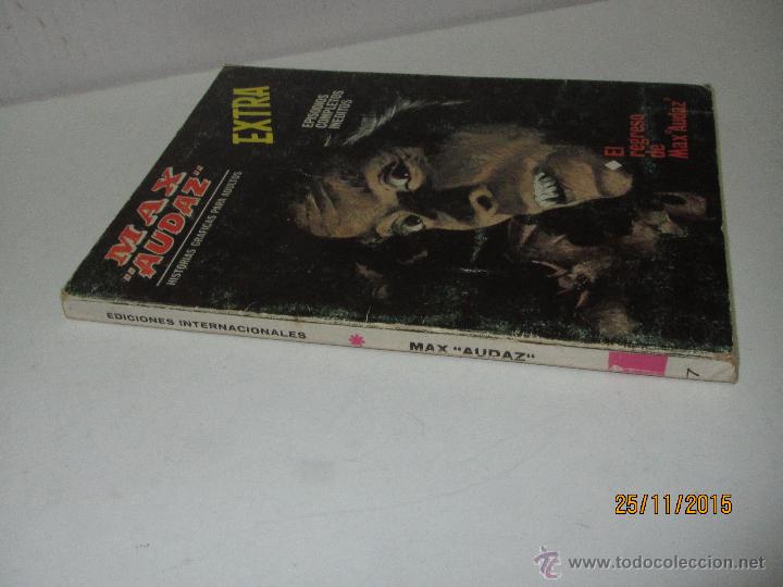 C&oacute;mics: Ediciones VERTICE - MAX AUDAZ (V-1) TACO N&ordm; 7 EXTRA - A&ntilde;o 1966. - Foto 2