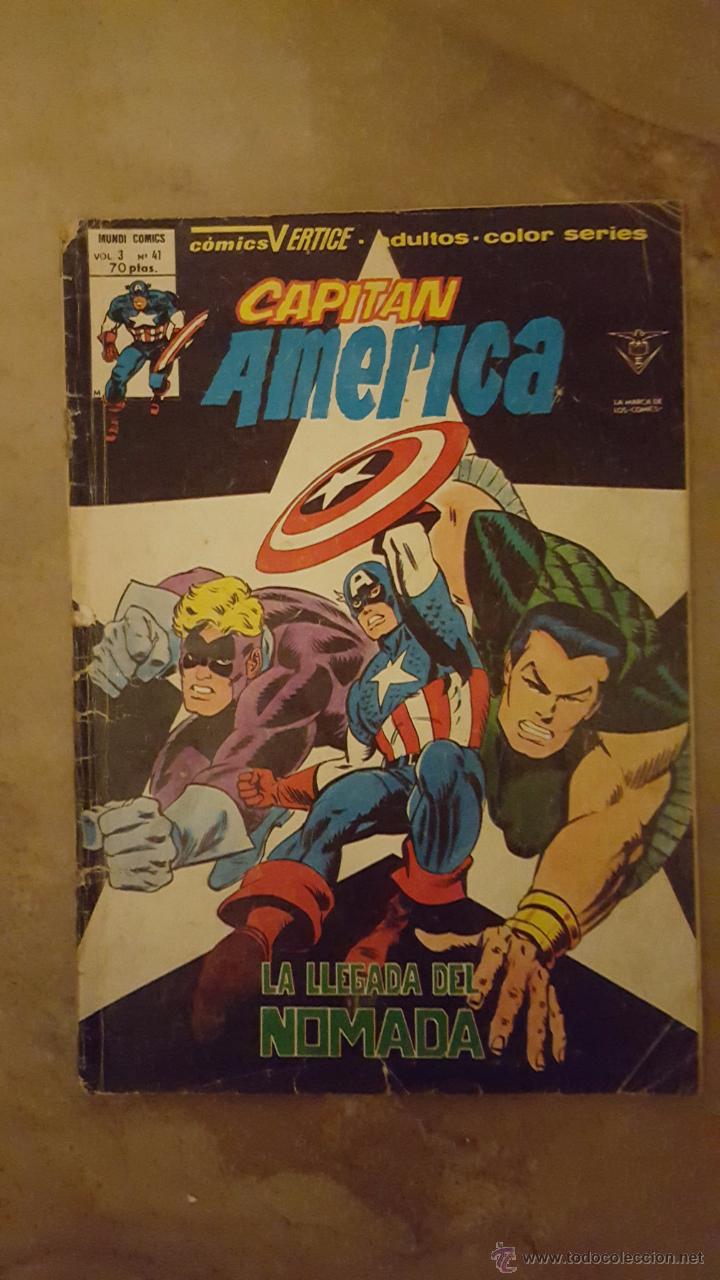 C&oacute;mics: capitan america - editorial mundi comics - vol.3 41 - Foto 1