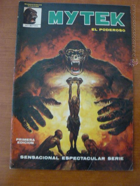 C&oacute;mics: COMIC MYTEK EL PODEROSO N&ordm;1 PRIMERA EDICION. MUY BUEN ESTADO. - Foto 1