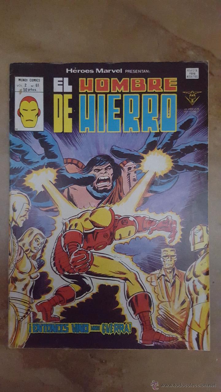 C&oacute;mics: heroes marvel presentan: el hombre de hierro vol.2 61 - Foto 1