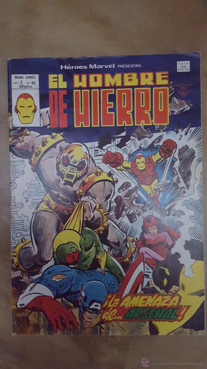 C&oacute;mics: heroes marvel presentan: el hombre de hierro vol.2 65 - Foto 1