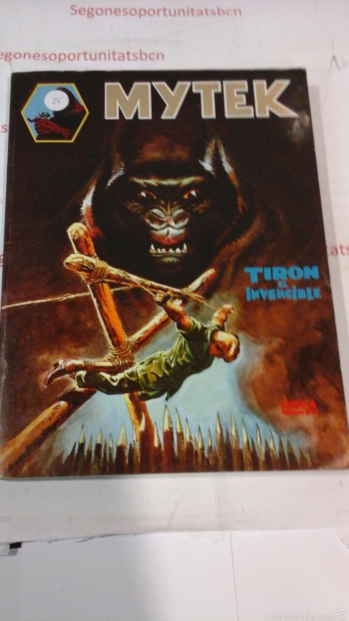 C&oacute;mics: MYTEK - TIRON EL INVENCIBLE - VERTICE - Foto 1