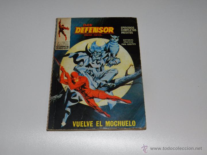C&oacute;mics: (M1) DAN DEFENSOR NUM 34 , EDC VERTICE 1972, SE&Ntilde;ALES DE USO - Foto 1