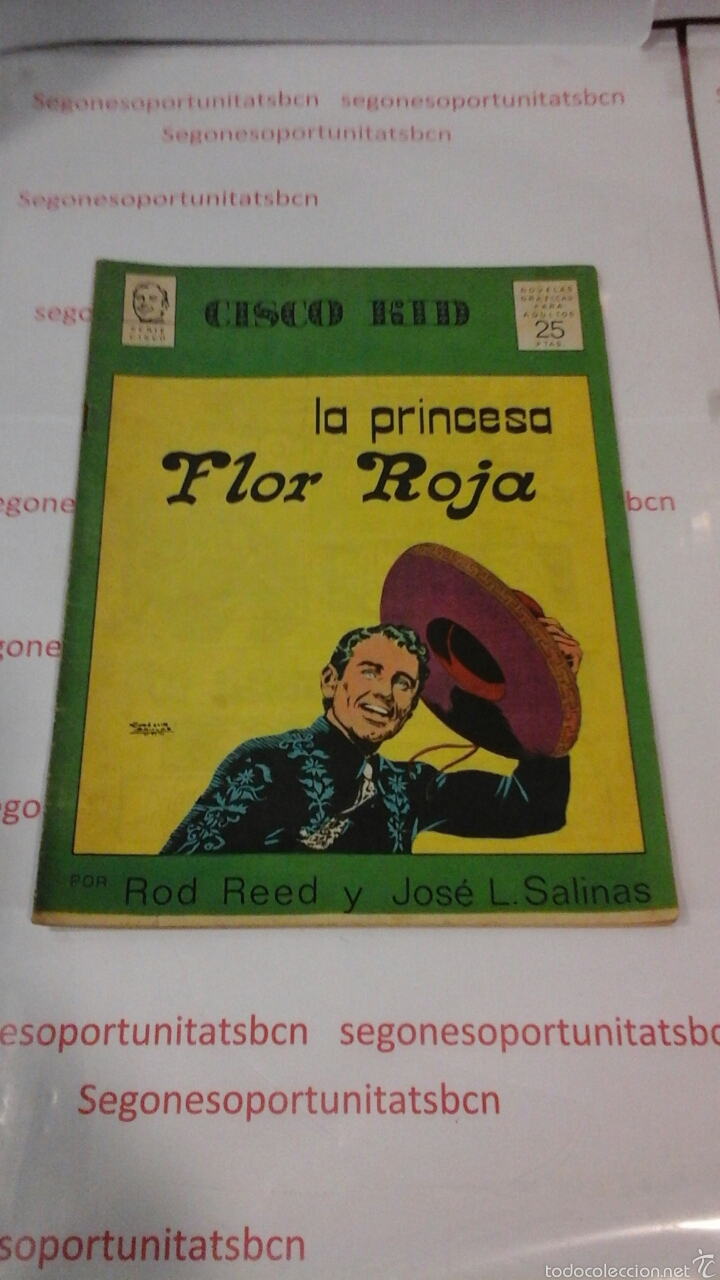 C&oacute;mics: SERIE CISCO - CISCO KID - LA PRINCESA FLOR ROJA - 1976 - Foto 1