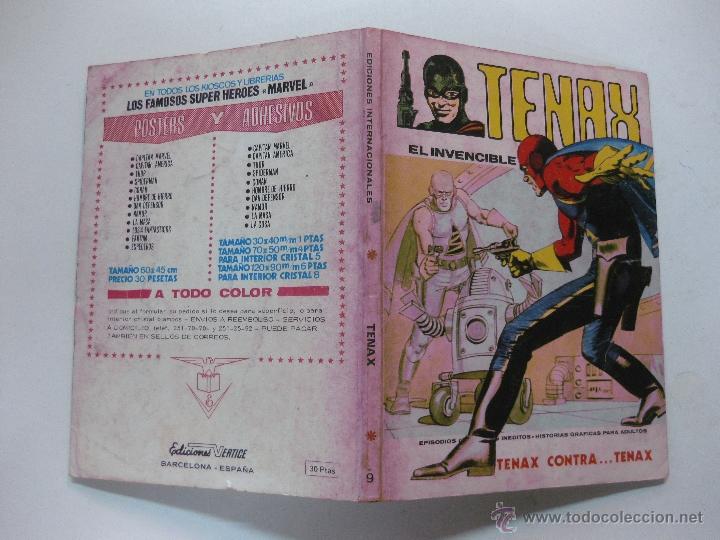 C&oacute;mics: TENAX EL INVENCIBLE  N&ordm; 9.. EDICIONES VERTICE TACO. 1972. - Foto 1