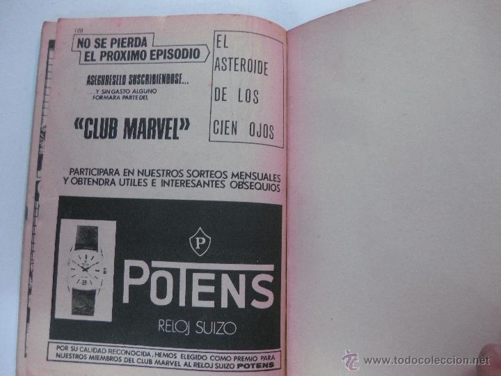 C&oacute;mics: TENAX EL INVENCIBLE  N&ordm; 9.. EDICIONES VERTICE TACO. 1972. - Foto 3