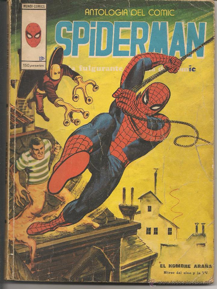 C&oacute;mics: ANTOLOG&Iacute;A DEL COMIC. N&ordm; 13. SPIDERMAN.  MUNDICOMICS. (C/A13) - Foto 1