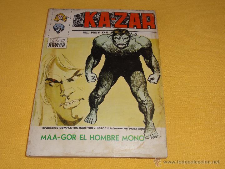 C&oacute;mics: KA-ZAR N&ordm; 3. MAA-GOR EL HOMBRE MONO. DIF&Iacute;CL - Foto 1