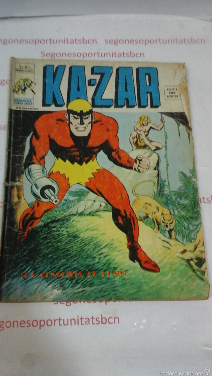 C&oacute;mics: KA-ZAR - V.2 N&deg;8 - VERTICE - Foto 1