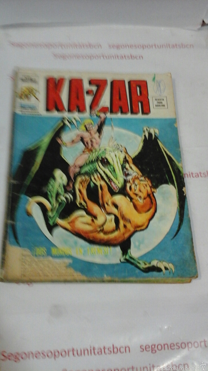 C&oacute;mics: KA-ZAR - V.2 N&deg;7 - VERTICE - Foto 1