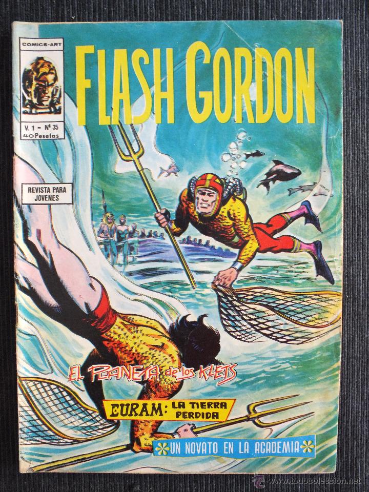 C&oacute;mics: FLASH GORDON N&ordm; 35 VOLUMEN 1 COMICS ART VERTICE - Foto 1