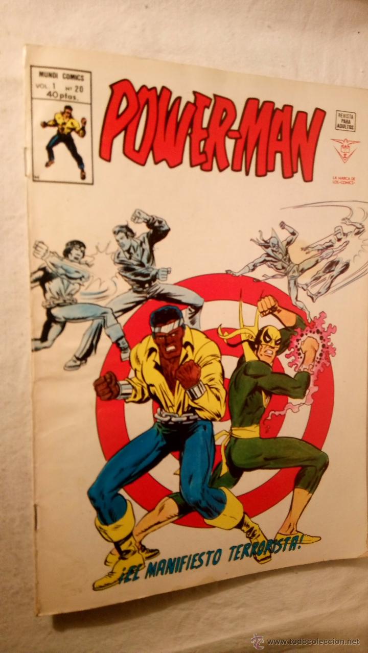 C&oacute;mics: COMIC TEBEO POWER-MAN. VOL.1 . N&ordm; 20. VERTICE MUNDI COMICS RT150 - Foto 1