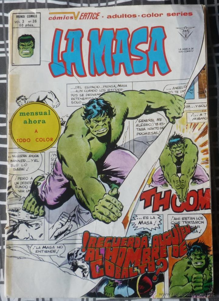 C&oacute;mics: LA MASA. V3 N&ordm; 36 - Foto 1