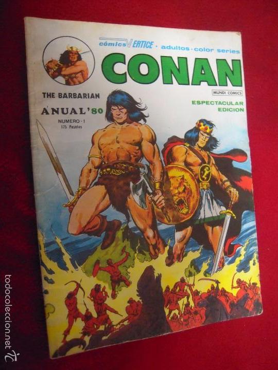 C&oacute;mics: CONAN - ANUAL 80 N&ordm; 1 -. RUSTICA - Foto 1