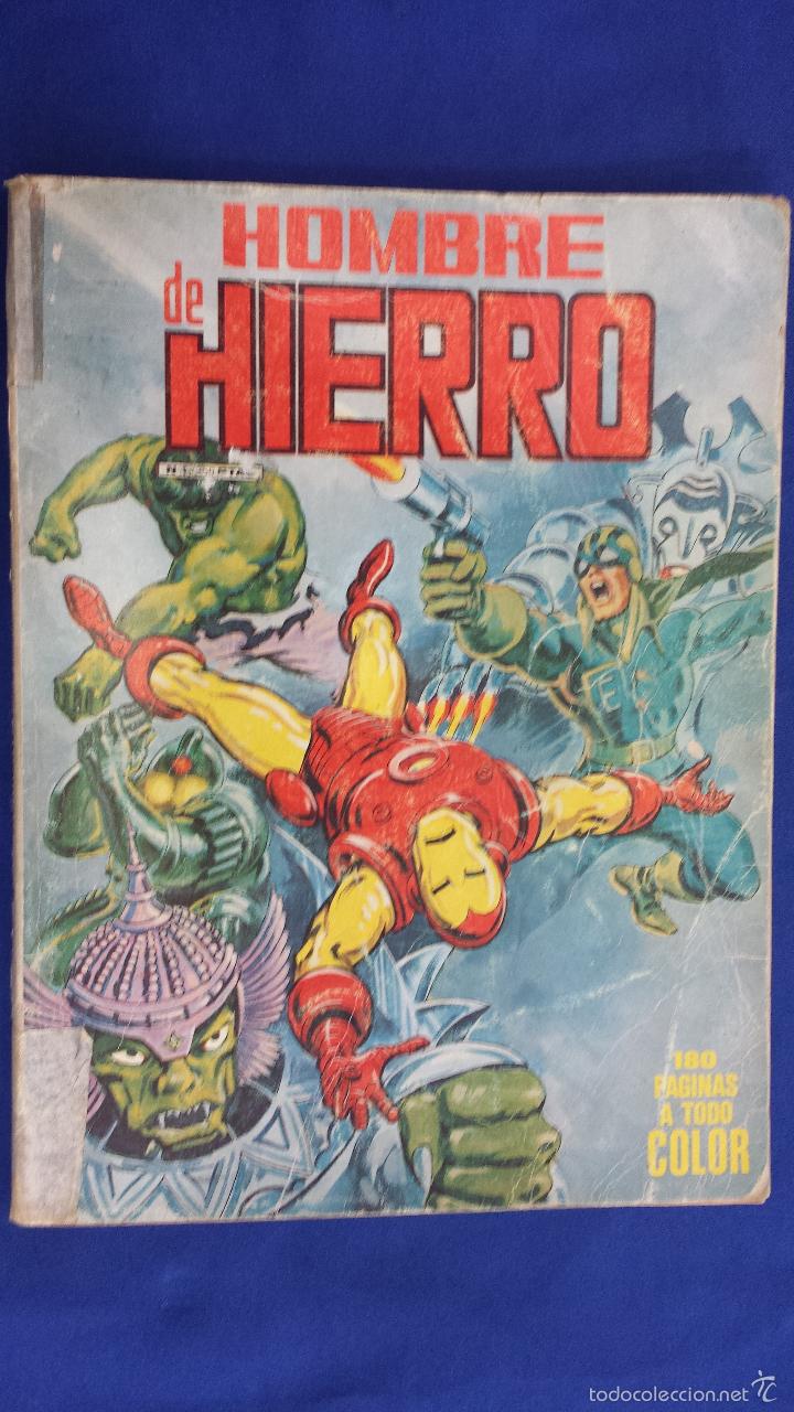 C&oacute;mics: HOMBRE DE HIERRO - RETAPADO CON 3 COMICS - SURCO - Foto 1