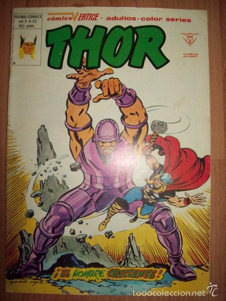 C&oacute;mics: THOR. VOL. 2 ; N&ordm; 52 : El hombre creciente - Foto 1