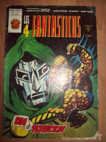 C&oacute;mics: LOS 4 FANT&Aacute;STICOS. VOL. 3 ; N&ordm; 33 : D&iacute;a de perdici&oacute;n - Foto 1