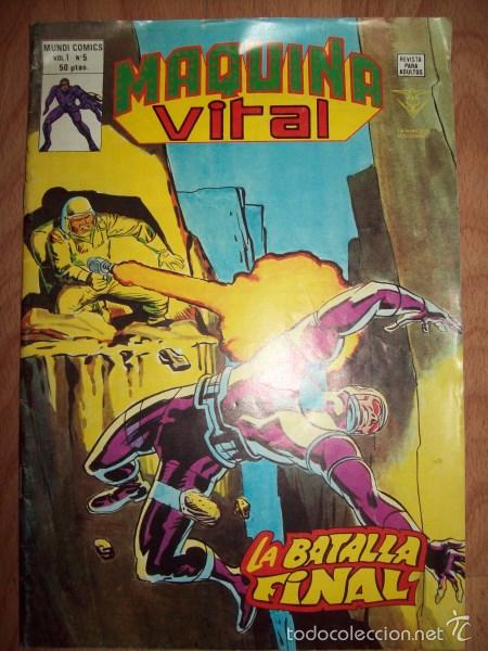 C&oacute;mics: M&Aacute;QUINA VITAL. VOL. 1 ; N&ordm; 5 : La batalla final - Foto 1