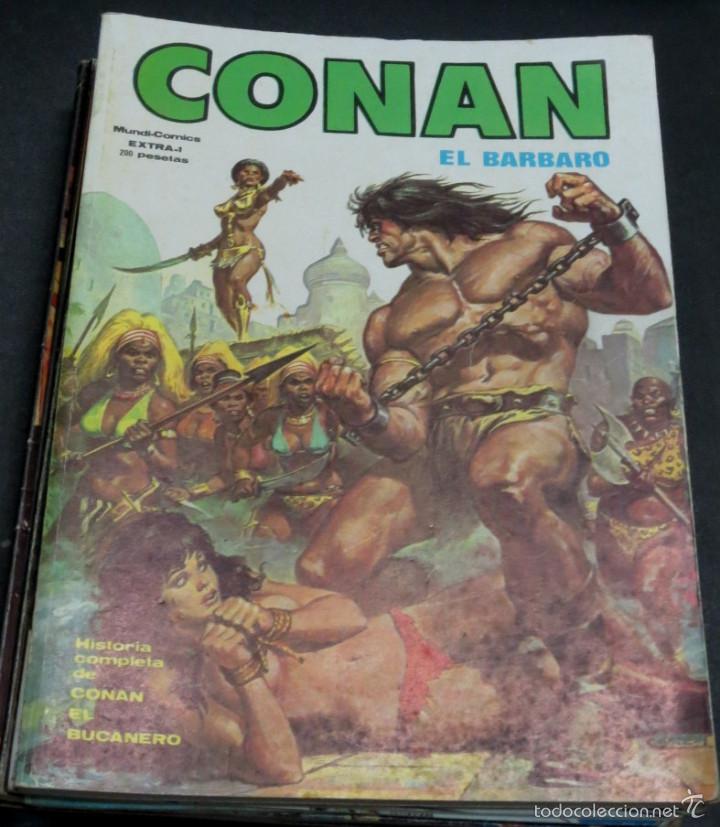 C&oacute;mics: CONAN EL B&Aacute;RBARO MUNDI-COMICS EXTRA 1 EDICIONES V&Eacute;RTICE A&Ntilde;O 1979 - Foto 1