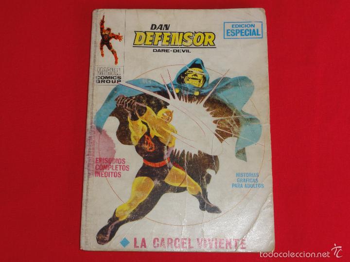 C&oacute;mics: DAN DEFENSOR. N&ordm; 16. LA CARCEL VIVIENTE. C-10 - Foto 1