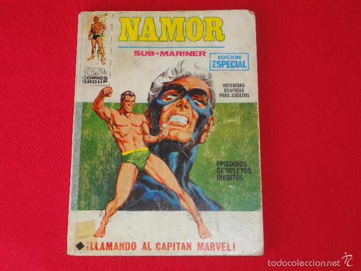 C&oacute;mics: NAMOR. N&ordm; 13 . LLAMANDO AL CAPITAN MARVEL. C-10. - Foto 1