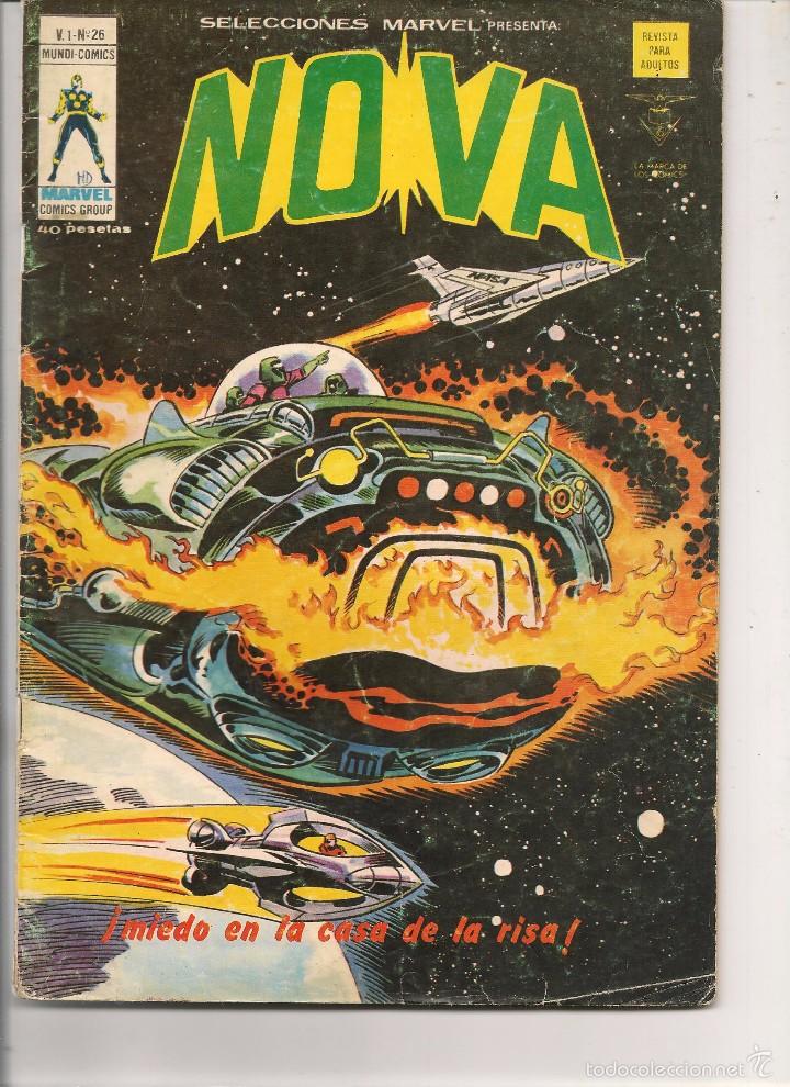 C&oacute;mics: SELECCIONES MARVEL, PRESENTA: NOVA. V. 1 N&ordm; 26. MUNDI COMIC. (C/A11) - Foto 1