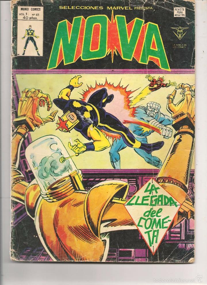 C&oacute;mics: SELECCIONES MARVEL, PRESENTA: NOVA. V. 1 N&ordm; 41. MUNDI COMIC. (C/A11) - Foto 1