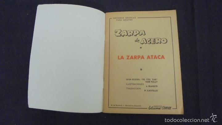 C&oacute;mics: ZARPA DE ACERO - N&ordm; 4 - LA ZARPA ATACA - VERTICE - - Foto 2