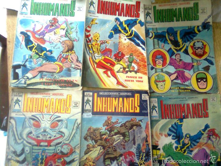 C&oacute;mics: Inhumanos - Selecciones marvel - 6 n&uacute;meros - Coleci&oacute;n completa - - Foto 1