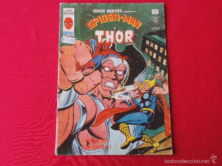 C&oacute;mics: SUPER HEROES VOL. 2 N&ordm;. 97. SPIDERMAN Y THOR . C-11. - Foto 1