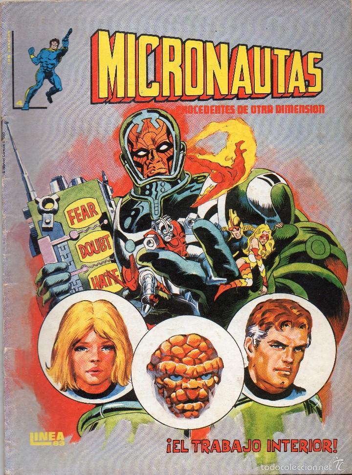 C&oacute;mics: COMIC VERTICE - SURCO 1983 MICRONAUTAS N&ordm; 4 (BUEN ESTADO) - Foto 1