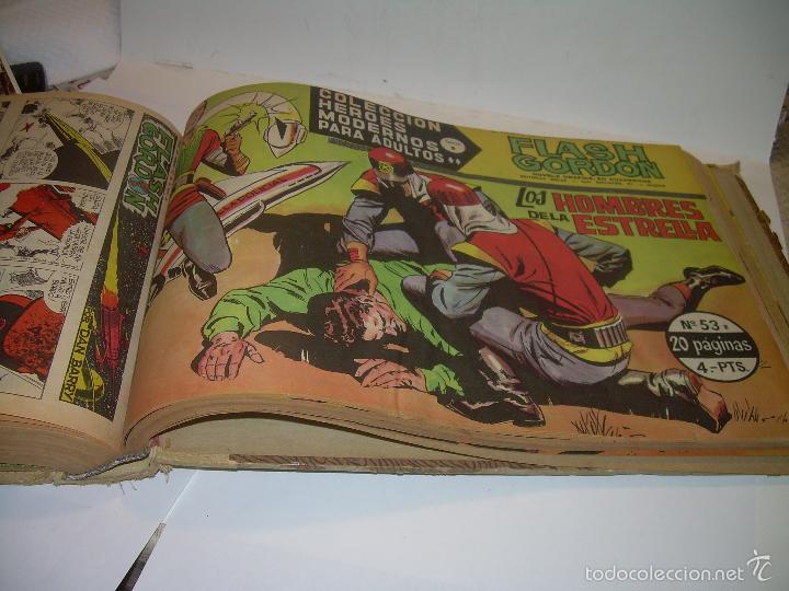 C&oacute;mics: COLECCION COMPLETA ENCUADERNADA DE LA EPOCA.........................DEL N&ordm; 31 AL 60....FLASH GORDON. - Foto 9